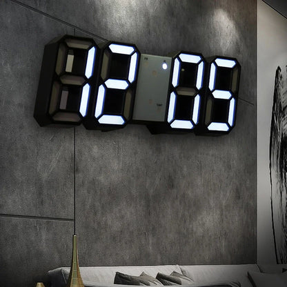 3D LED Digital Alarm Clock