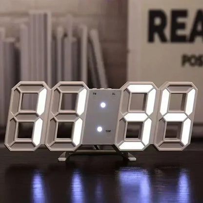 3D LED Digital Alarm Clock